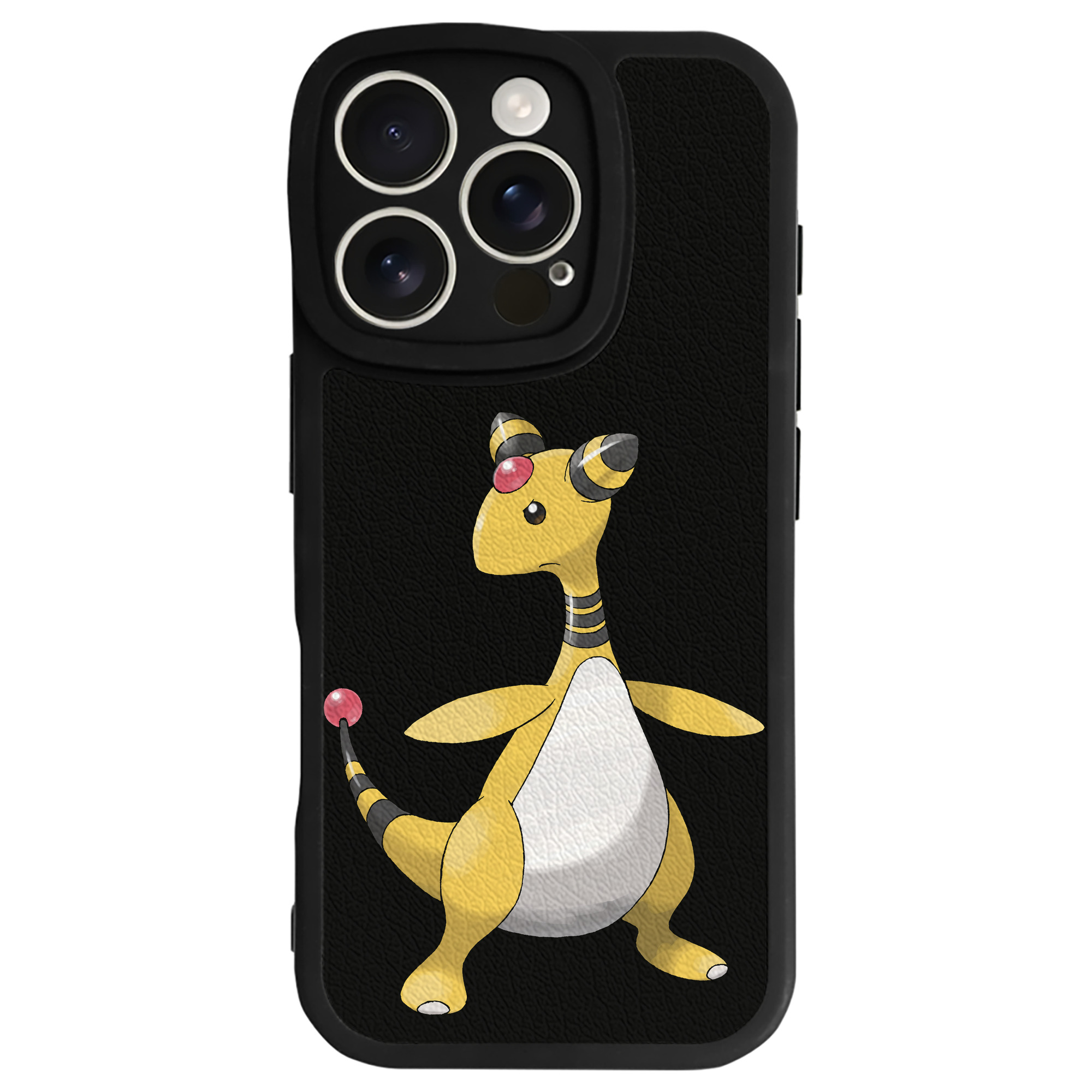 （画像用） ポケットモンスター Pokémon 【iPhone 16シリーズ対応】シリコンスマホケース（レザー調） 材質：シリコン